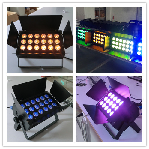 18x15wRGBAW5in1ledpar64cheapstagelightdmxaudiomeeinglight