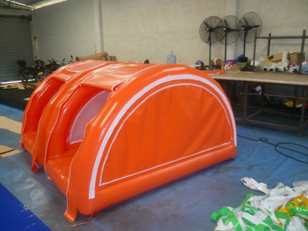 inflatable bed tent