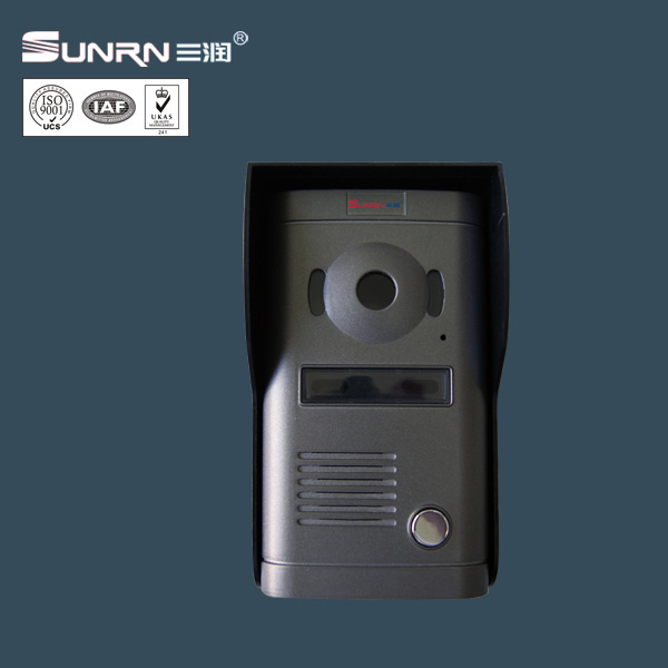 4-wire color video door interphone for villas with CMOS camera