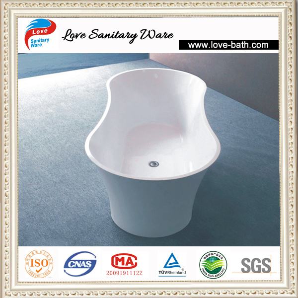 New Design!!!Italia Design composite stone resin bathtub for sale