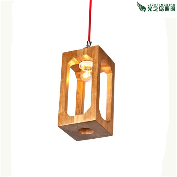 Simple Designs Manufactured Wood Floor Lamp