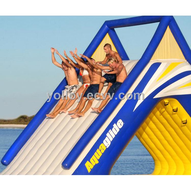 2015NewArrivalInflatableWaterSlidewithClimbingAmusementWaterPark