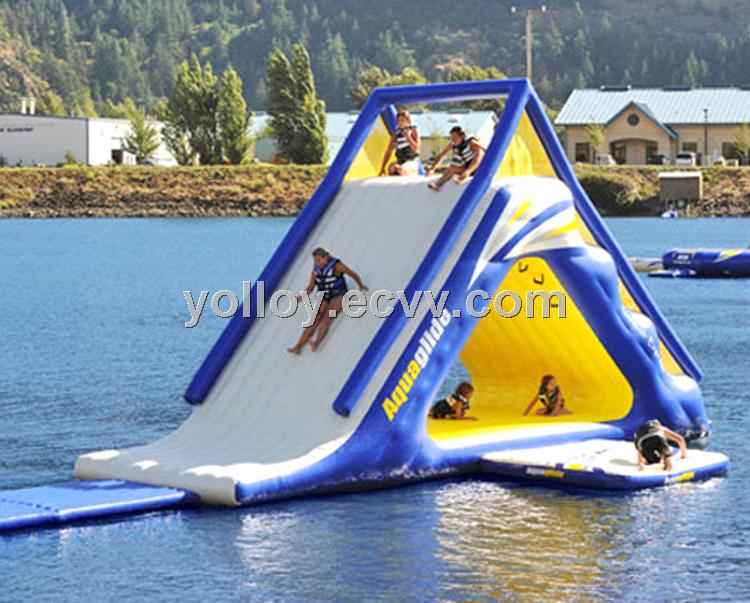 2015NewArrivalInflatableWaterSlidewithClimbingAmusementWaterPark