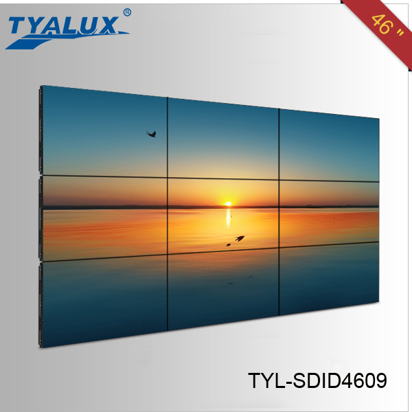 perfect style! 46 inch shopping mall LCD advertising network video wall