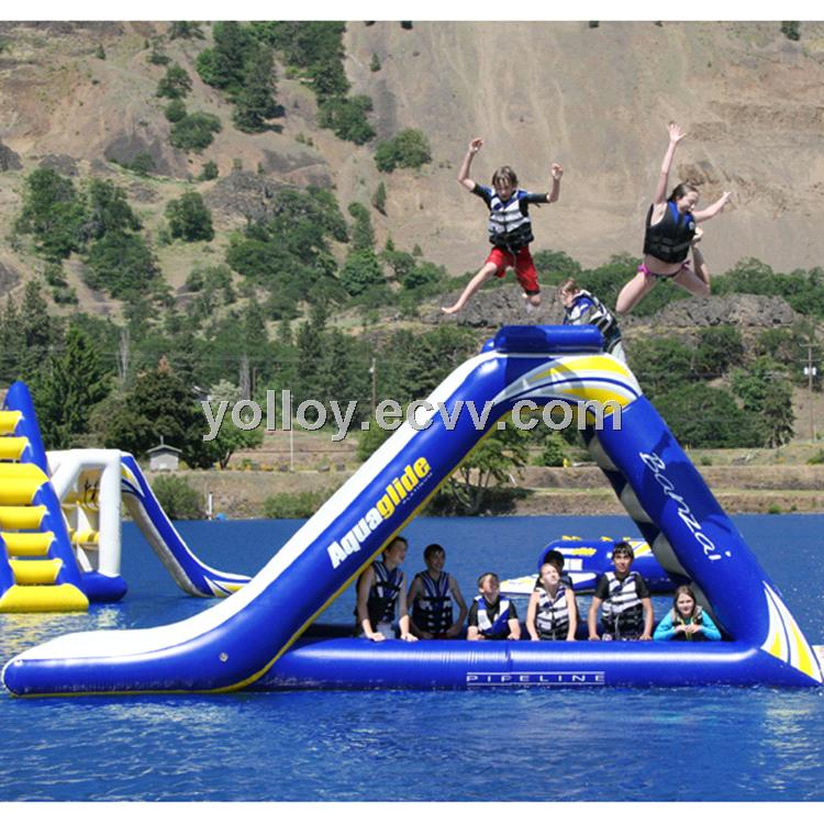 2015NewArrivalInflatableWaterSlidewithClimbingAmusementWaterPark