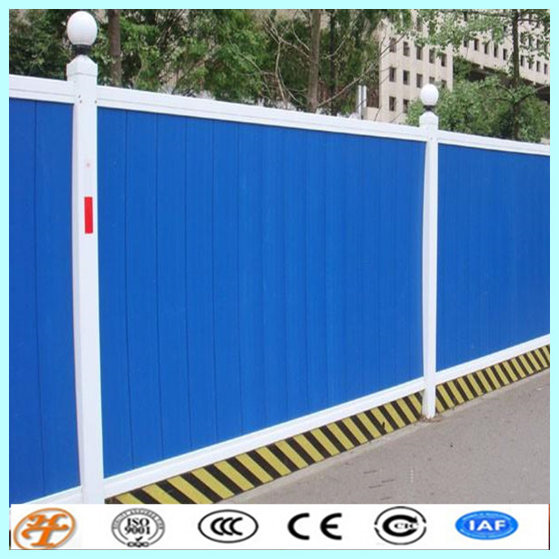 2x21m Construction Site Portable Temporart Steel Hoarding Fence Panel