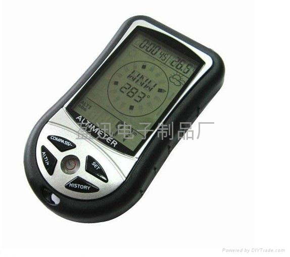 8 in 1 digital altimeter compass