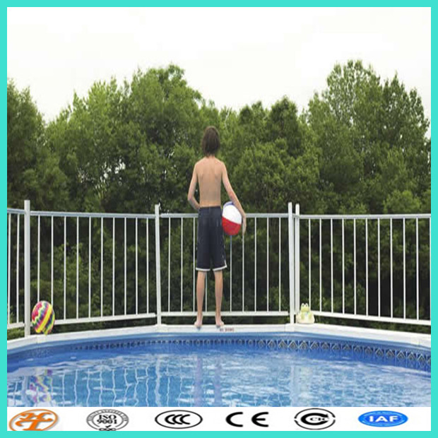 cheap standing portable swimming 21x24m galvanized metal pool fence