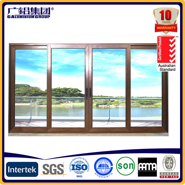 Newly Designed Thermal Break Aluminium Sliding Windows With