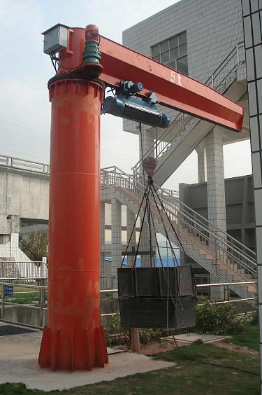post Crane 500kg Lifting Equipment  supplier
