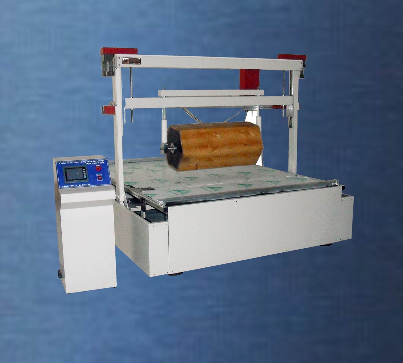 ASTM F1566 unupholstered mattress durability testing machine