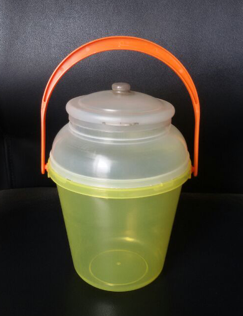 PP Plastic Popcorn Bucket, Customized Available