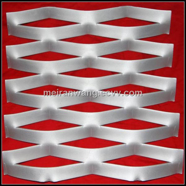 diamondshapealuminiumsteelexpandedmetalmesh