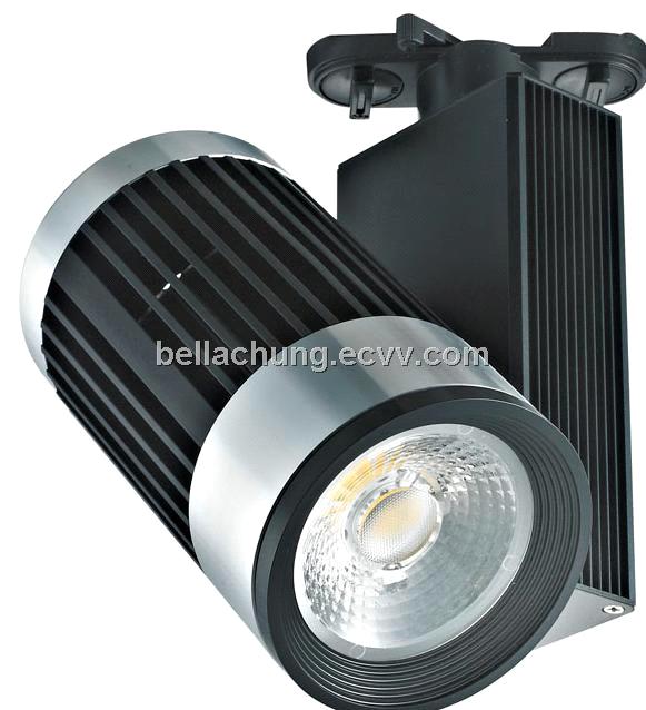 CE & Rohs approved Adjustable interior display 30w led track rail light