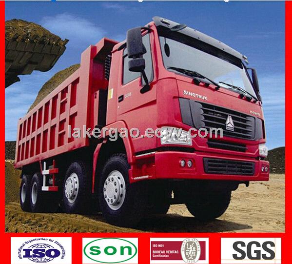ZZ3317N3867W Howo 8x4 Dump Truck, 371hp, Hyva,27m3