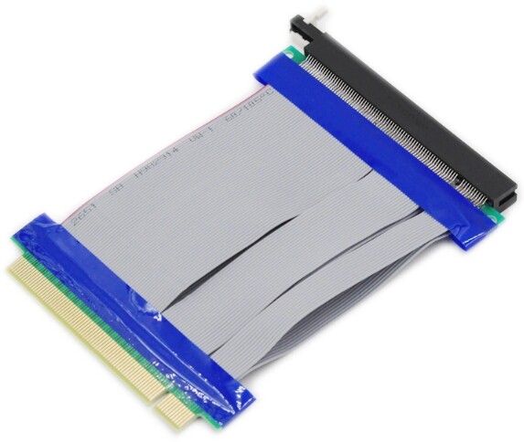 Flexible PCI-E PCI-Express cable x16 Riser Card Extender