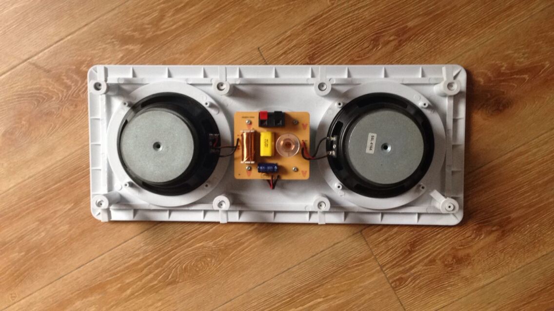 Inwall speaker for hifi and home theater system