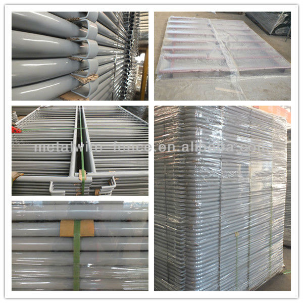 PVC coated 11x25m crowded control barrier for renting