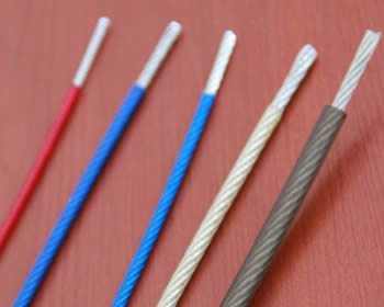 PVC, Polypropylene & Nylon Coated Wire Rope
