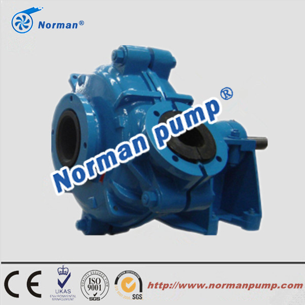 High wear resistant rubber liner slurry pump