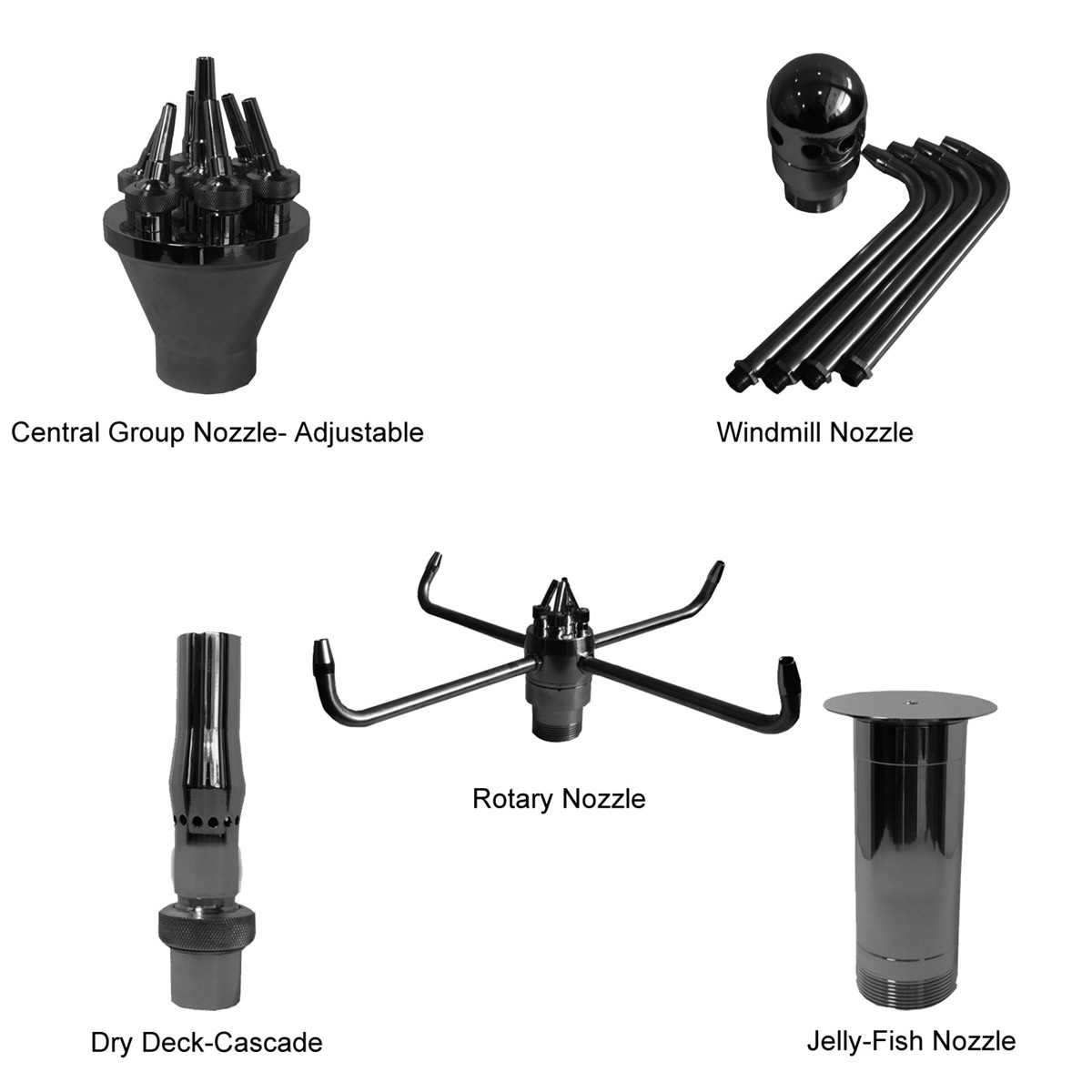 supply various Music Fountain Nozzle