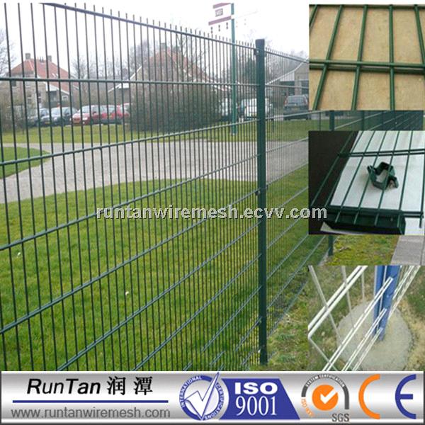 PVC Coated Double Wire Mesh Fence