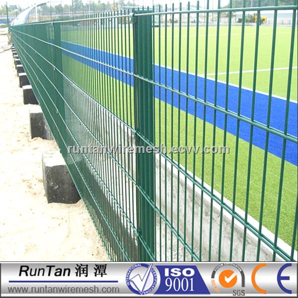 galvanized double wire mesh fencing