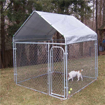 10x10x6 foot classic galvanized outdoor dog kennel purchasing, souring ...