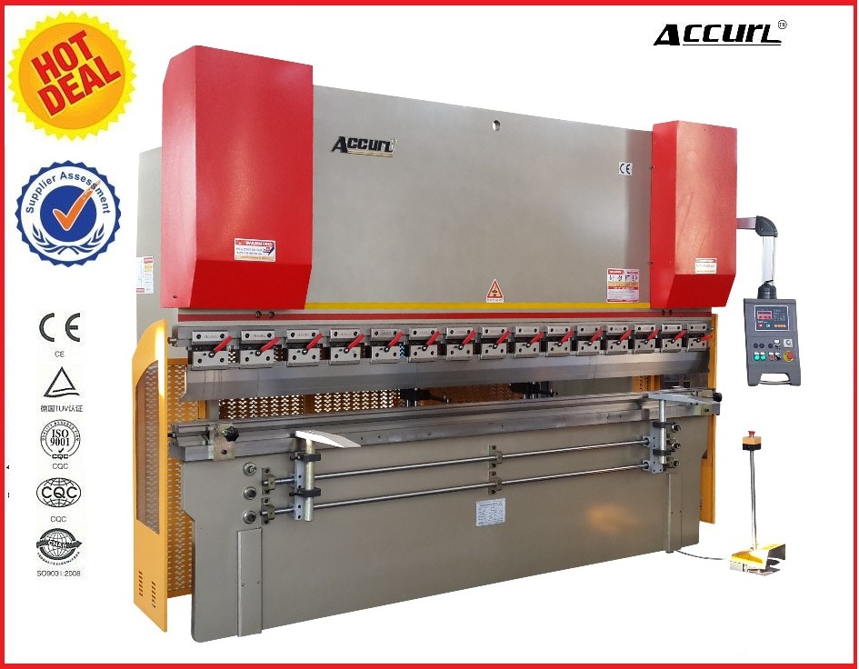 Wc67y-125t 6000 E21 Hydraulic Press Brake From China Manufacturer 