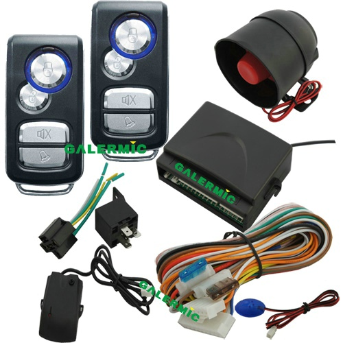 Car Alarm System Remote Car Door Lock And Unlock Led Light