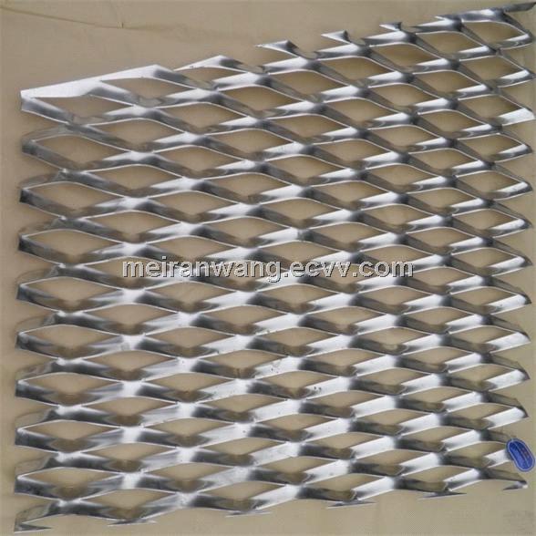 Custom Curved Framed Aluminum Expanded Metal Facade purchasing, souring ...