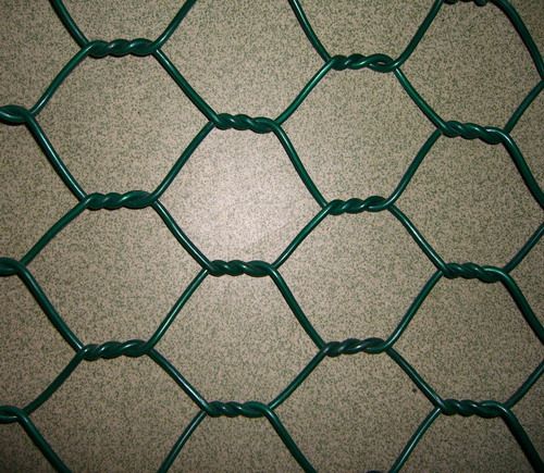 View larger image Vinyl Coated Hexagonal Wire Netting PVC hex wire netting Vinyl Coated Hexagonal Wire Netting PVC