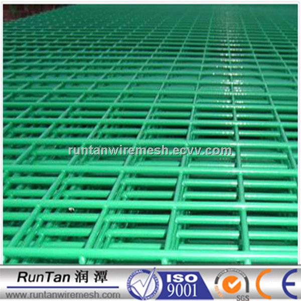 PVC Coated Green Welded Mesh Panel