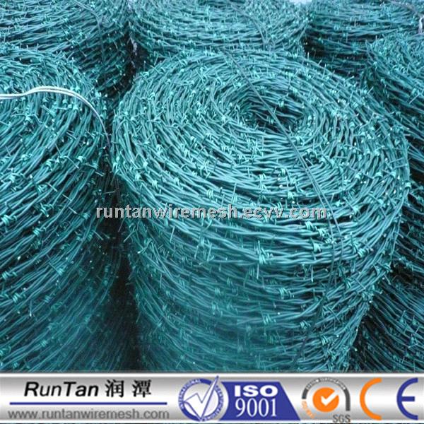 PVC Coated Barbed Wire On Sale