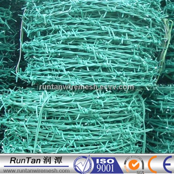 PVC Coated Barbed Wire On Sale