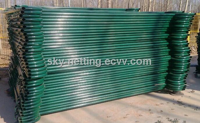 Used Steel PVC Coated Corral Cattle Fencing Hot Dip Surface
