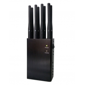 8 Antenna Portable 3G 4G and Lojack Phone Signal Jammer