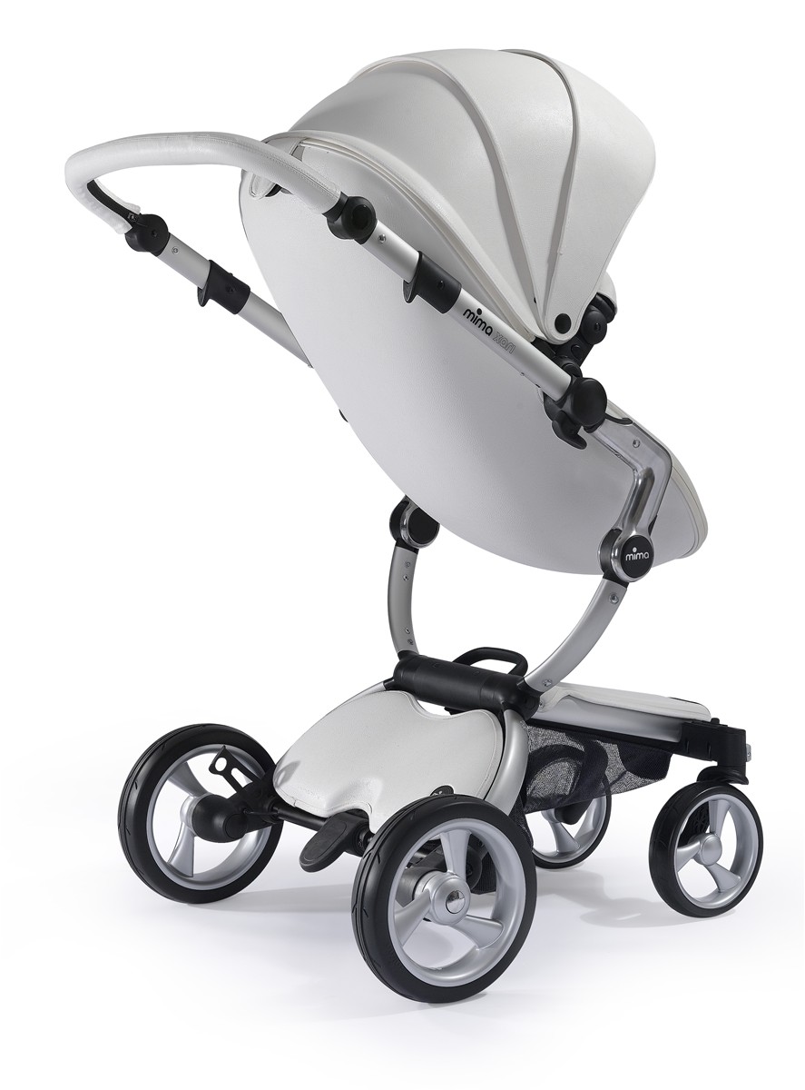 mima white stroller