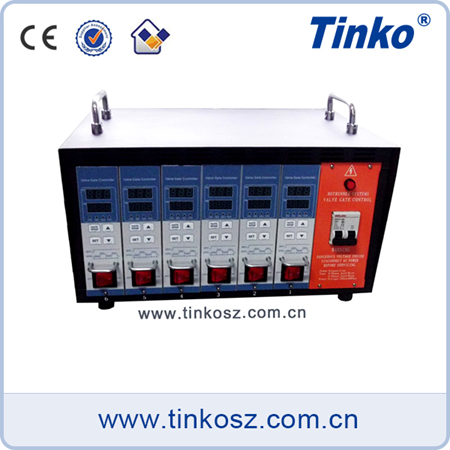 Tinko 6 zone hot runner valve gate controller for injection no logo