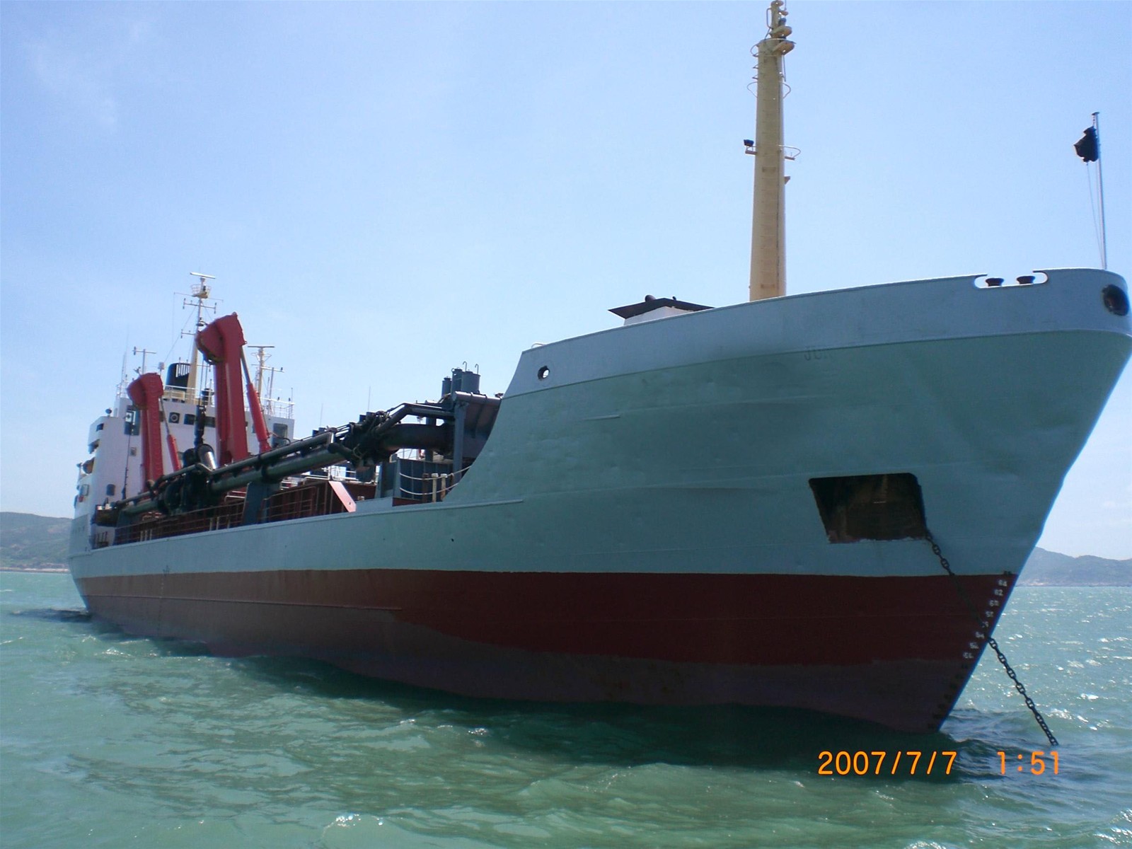 5000cbm trailing suction hopper dredger