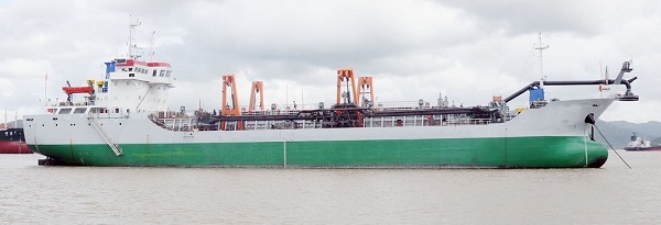 5000cbm trailing suction hopper dredger