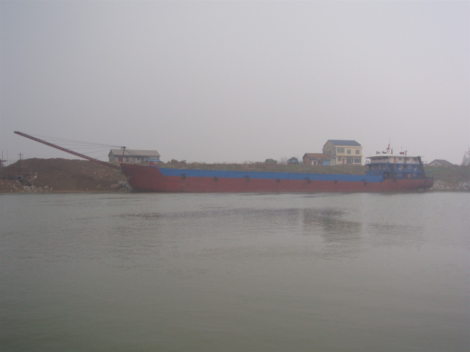 3500t selfpropelled discharging sand barge