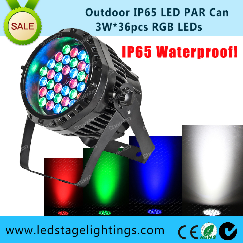 IP65 Outdoor LED Par light 36*3W Decoration Garden lights