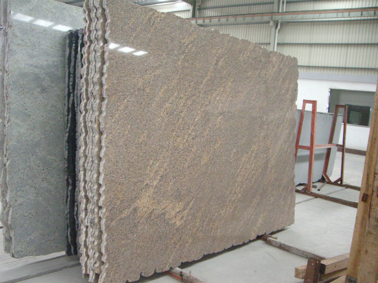 Giallo California Granite Slab For Kitchentop From China