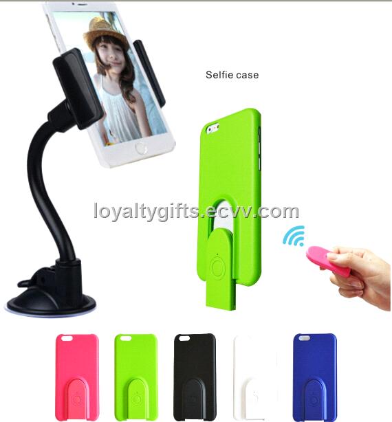 Selfie bluetooth remote shutter case For iPhone 6 plus Protector case