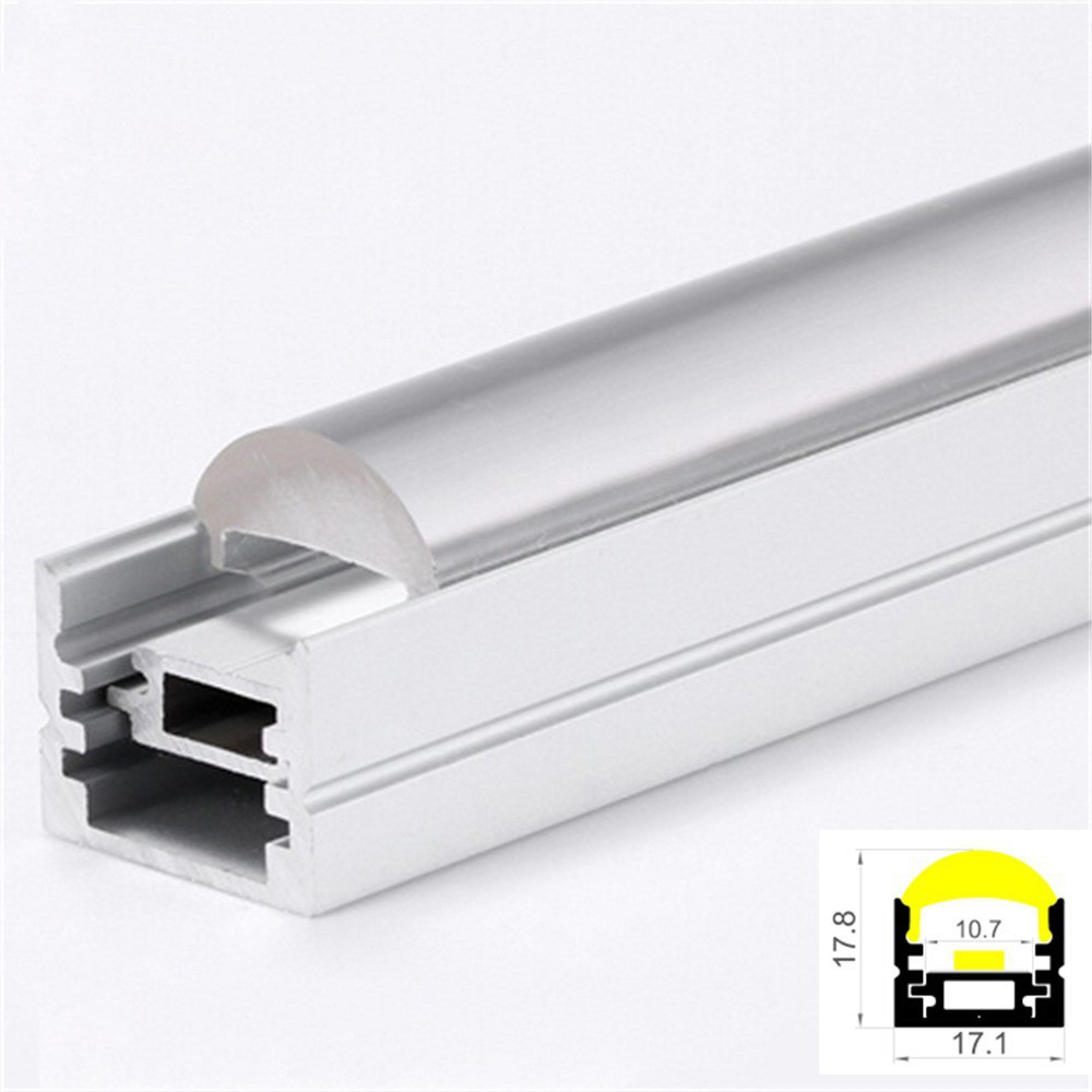 Mounting Clips Aluminium LED Linear With Clear Lens Diffuser