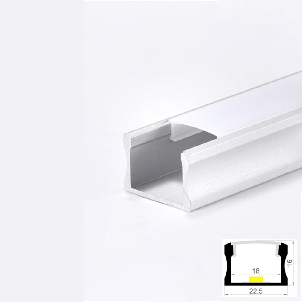 U Shape Aluminum LED Profile For 18MM LED Strip/LED Linear Light