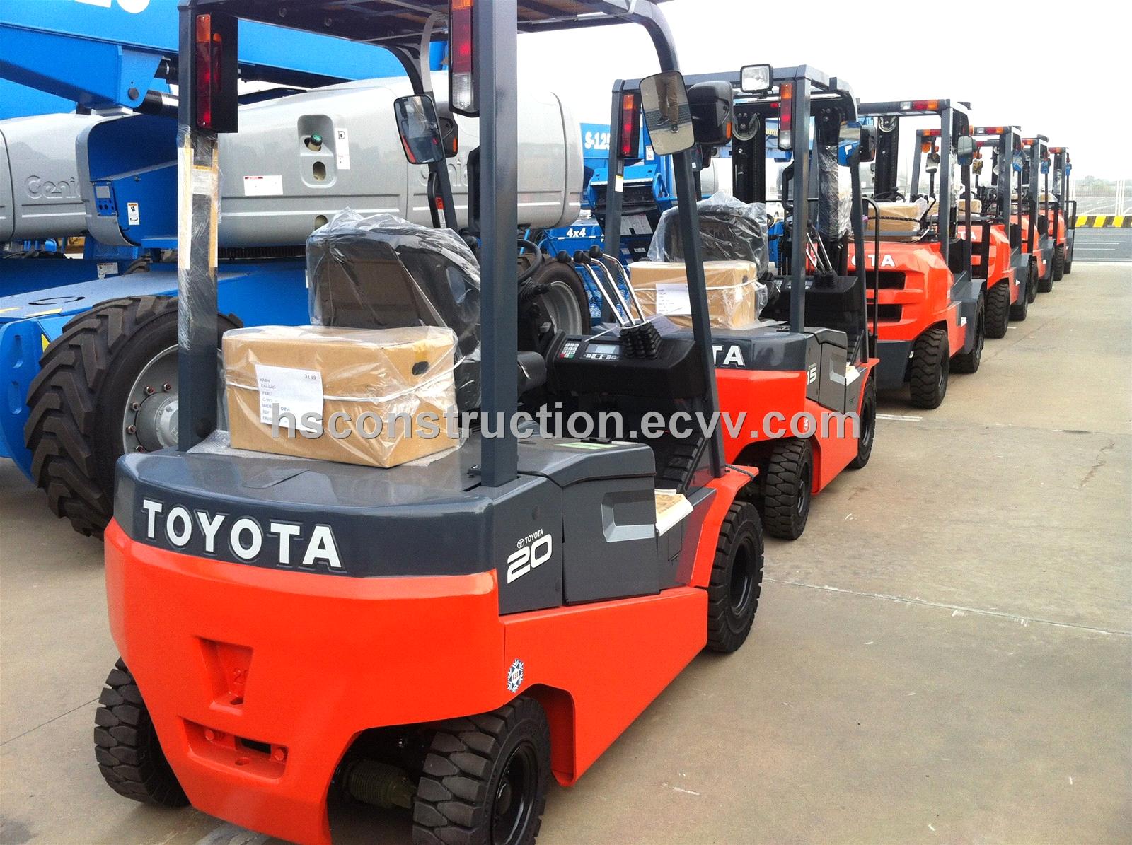 Toyota electric forklift cost