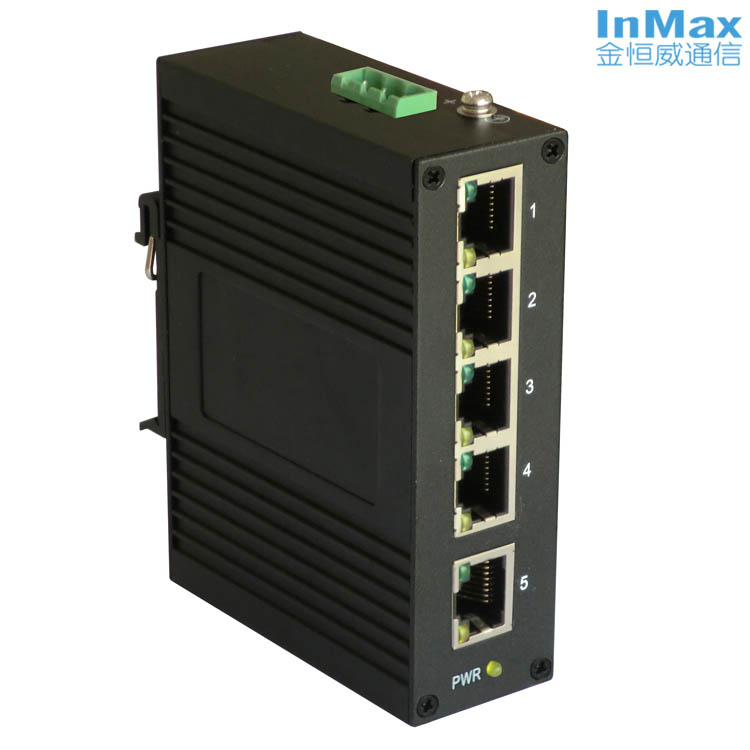 5 Ports RJ45 copper ports Unmanaged Industrial Ethernet Switch i305B