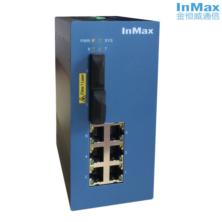 8 ports industrial switch 62 Managed Industrial Ethernet Switch for IP camera i608A